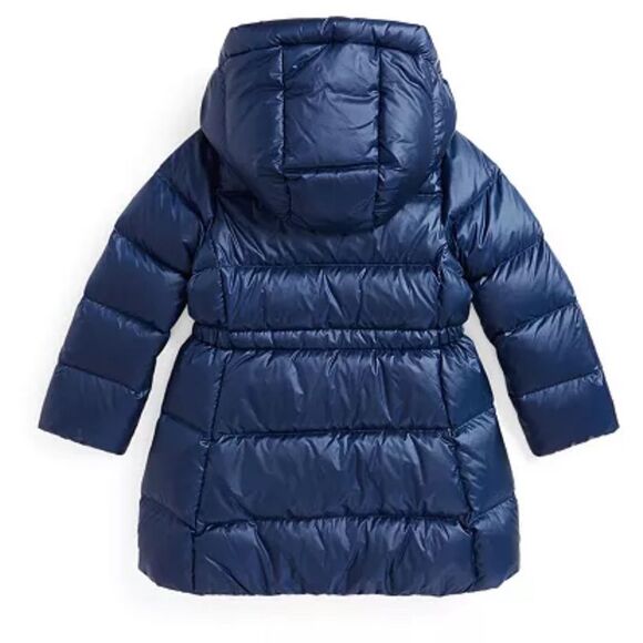 Polo‎ Ralph Lauren Little Girls Quilted Long Jacket, SIZE 2 - Picture 3 of 15